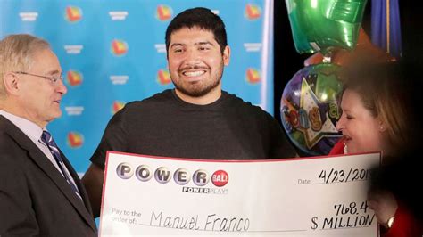 manuel franco lottery winner